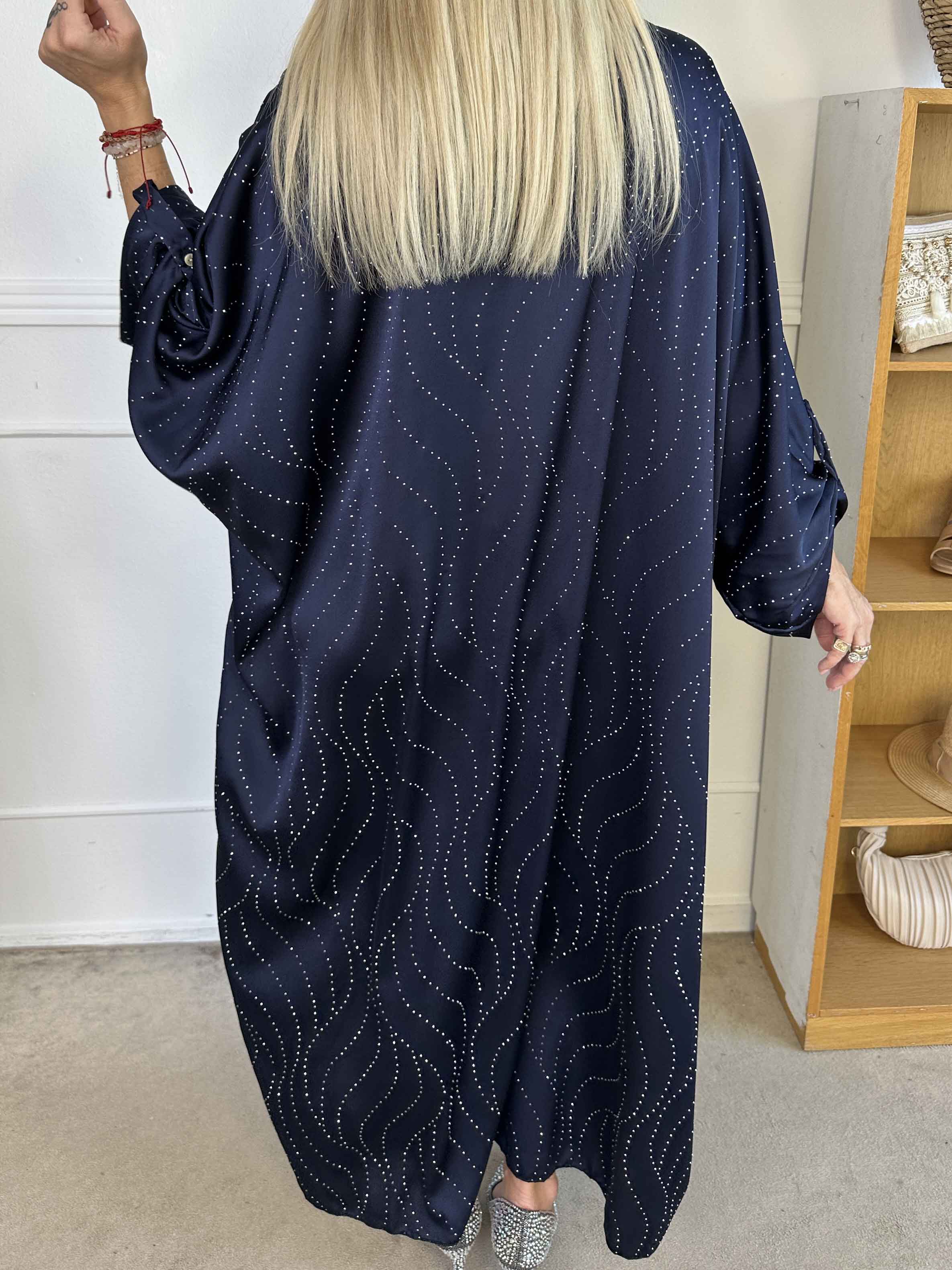 Winnie - Lang elegant tunikakjole med similisten